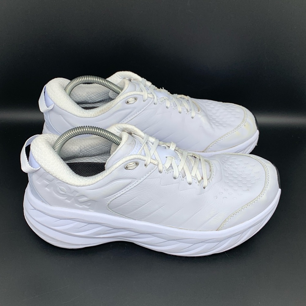 Hoka One Bondi SR  White Walking / Running Shoes Women's Sz 11